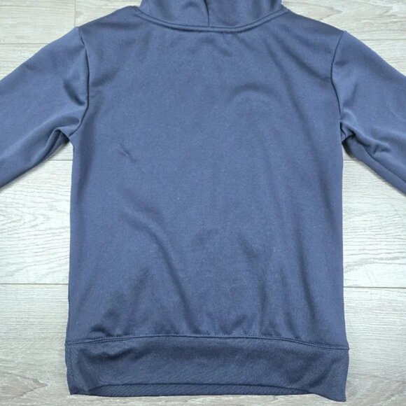 Nike Jordan Boys Navy Blue Hoodie with Logo Size Medium - Picture 9 of 10